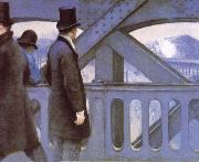 Gustave Caillebotte Le Pont de L-Europe USA oil painting artist